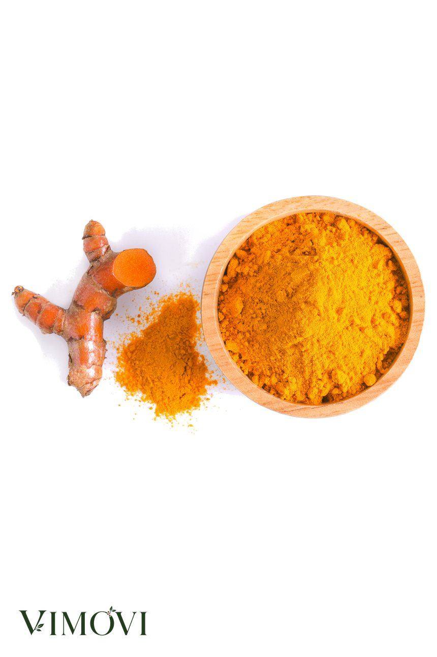 Turmeric Powder — Milled turmeric powder with the finger turmeric it is ground from